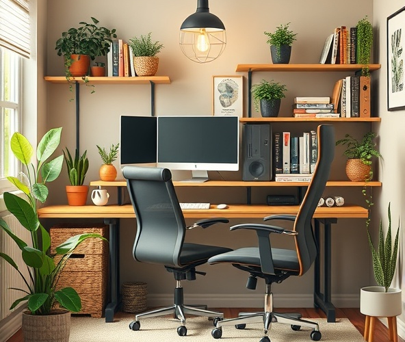 Jak dobrać ergonomiczne meble do pracy w domu, aby poprawić komfort i wydajność?
