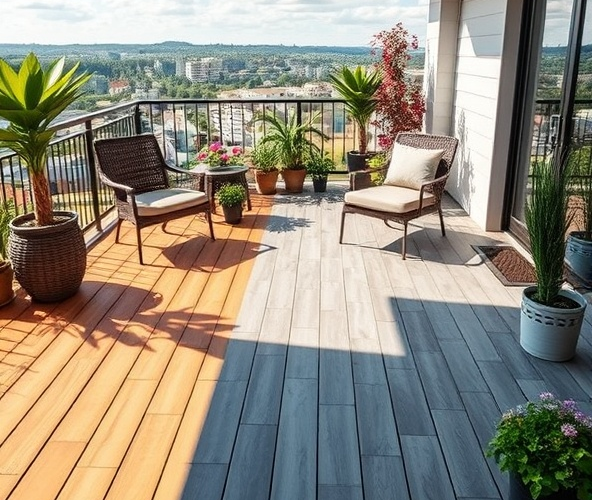 Jak dobrać idealny rodzaj podłogi na balkon, by pasowała do różnych stylów aranżacyjnych?