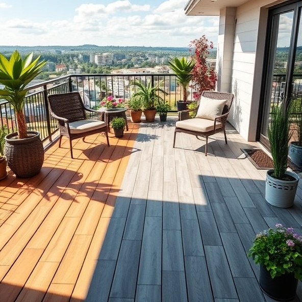 Jak dobrać idealny rodzaj podłogi na balkon, by pasowała do różnych stylów aranżacyjnych?