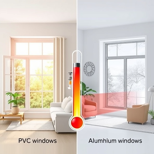 Jak ocenić wpływ właściwości termoizolacyjnych okien PVC i aluminiowych na komfort cieplny w Twoim domu?