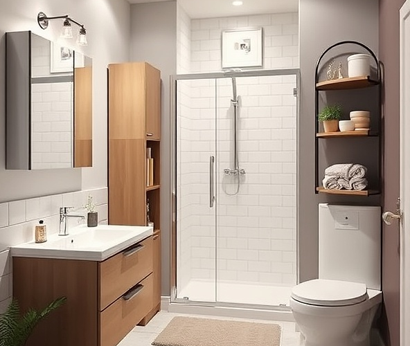 Jak wybrać meble łazienkowe IKEA, które efektywnie zorganizują małą przestrzeń?