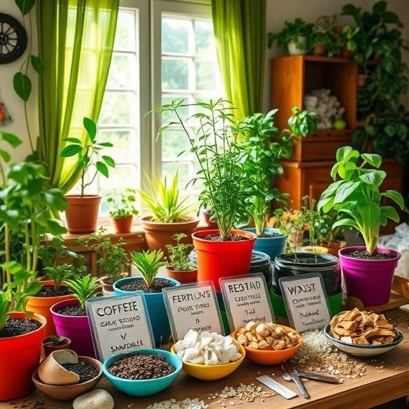 Jak wykorzystać odpady z recyklingu do stworzenia efektywnych nawozów organicznych dla roślin doniczkowych?