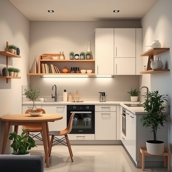 Jak zorganizować funkcjonalną kuchnię z IKEA w małym mieszkaniu, aby każdy centymetr był wykorzystany?